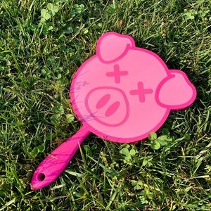 Jeffree Star x Shane Dawson collab pink pig mirror